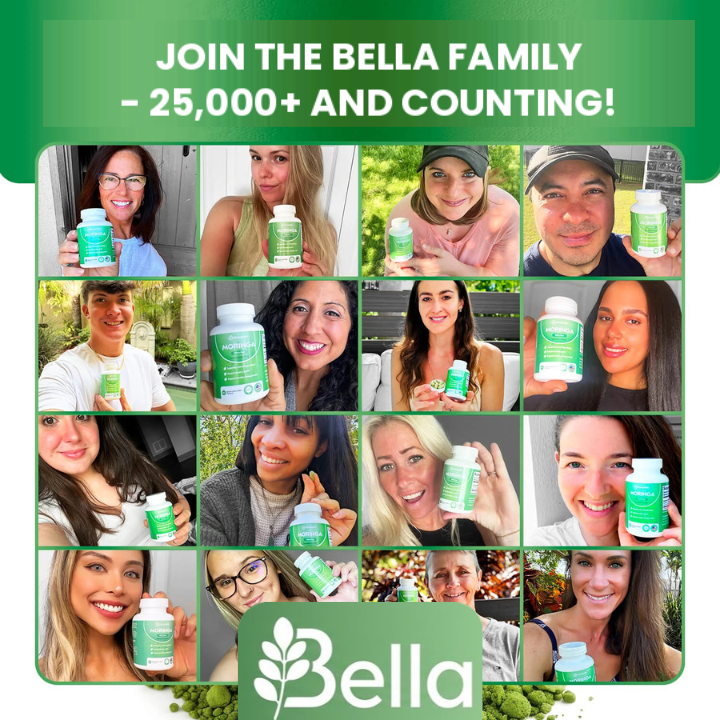 Bella Moringa – Naturally Lowers Cortisol To Help Restore Balance Inside and Out